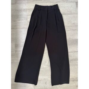 Express Black Wide-Leg Women's Trousers